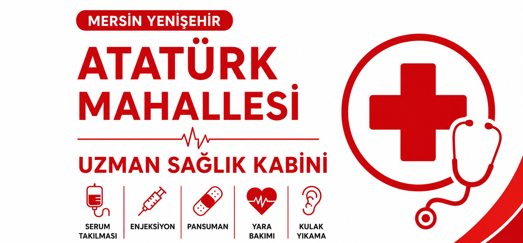 Mersin Yenişehir Atatürk Mahallesi Sağlık Kabini